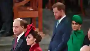 Royals; Britische Royals; Prinz William Herzogin Kate Prinz Harry und Herzogin Meghan
