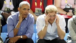 Barack Obama und Prinz Harry