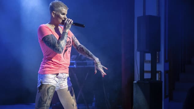 Das sind Melanie Müllers Tattoos