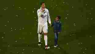 Cristiano Ronaldo und Cristiano Junior