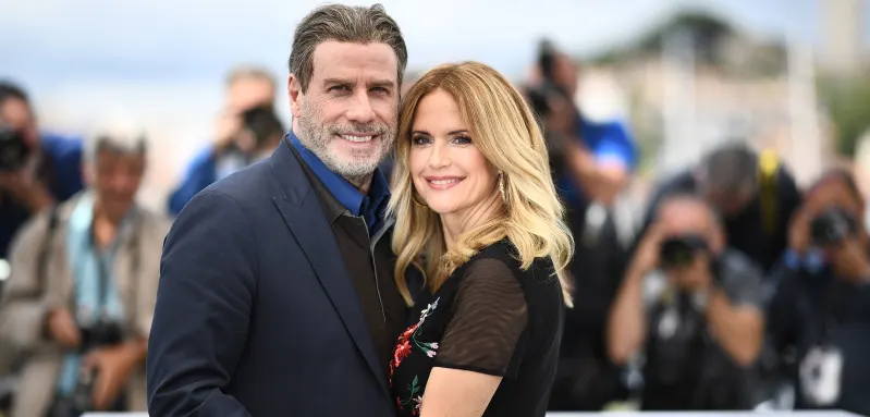 John Travolta und Kelly Preston