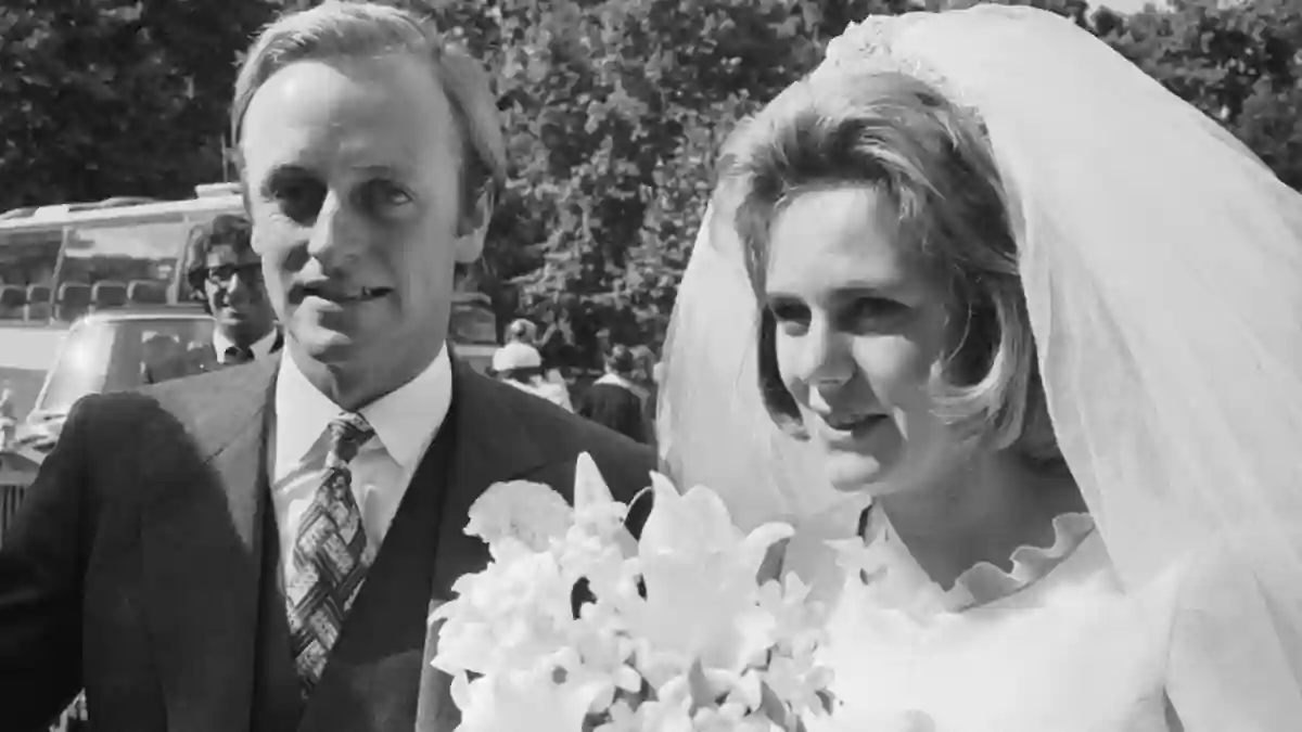 Andrew Parker-Bowles und Herzogin Camilla bei ihrer Hochzeit