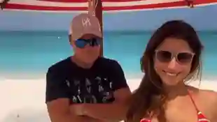 Dieter Bohlen und Freundin Carina im Bikini in einem Video auf Instagram