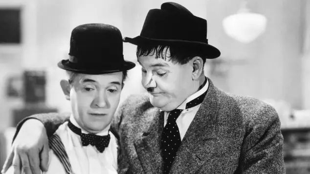 Stan Laurel und Oliver Hardy