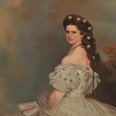Elisabeth, Kaiserin von Österreich, Sisi, Gemälde, *** Elisabeth, Empress of Austria, Sisi, painting,