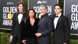 Pierce Brosnan und seine Familie