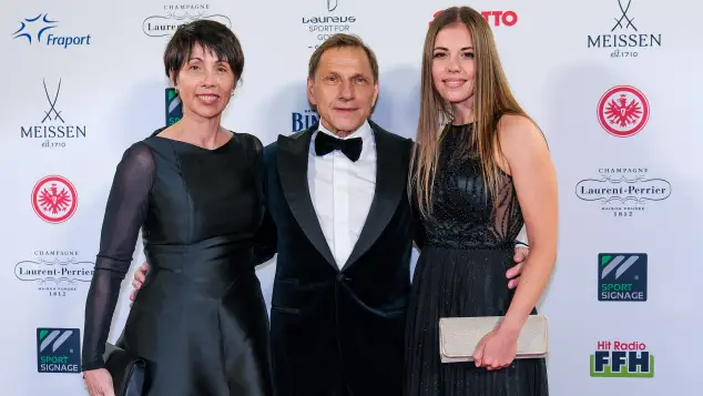 Richy Müller mit Frau Christl und Tochter Paulina