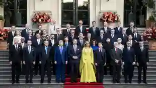 Königin Máxima und König Willem-Alexander beim Nato-Gipfel in Den Haag