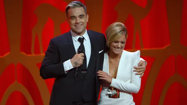 Helene Fischer und Robbie Williams 