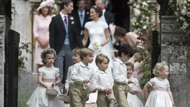 Pippa Middleton Hochzeit Blumenkinder