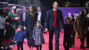 Prinz William und Herzogin Kate mit Prinz Louis, Prinzessin Charlotte und Prinz George