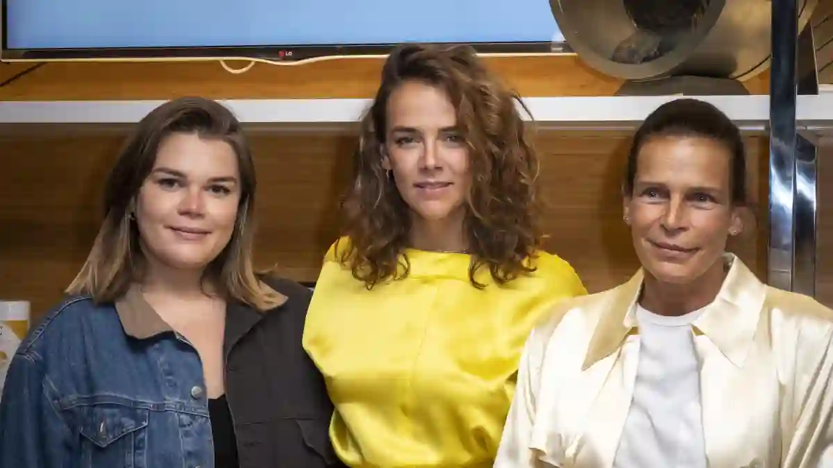 Stephanie von Monaco mit ihren Töchtern Camille Gottlieb und Pauline Ducruet am 22. September 2020