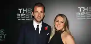Harry Kane und Katie Goodland bei den The Best FIFA Football Awards am 23. Oktober 2017
