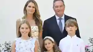Prinzessin Madeleine mit ihrer Familie