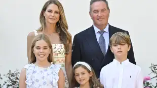 Prinzessin Madeleine mit ihrer Familie