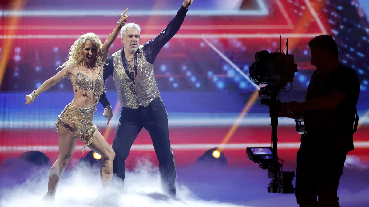 Kathrin Menzinger und Roland Trettl bei "Let's Dance"
