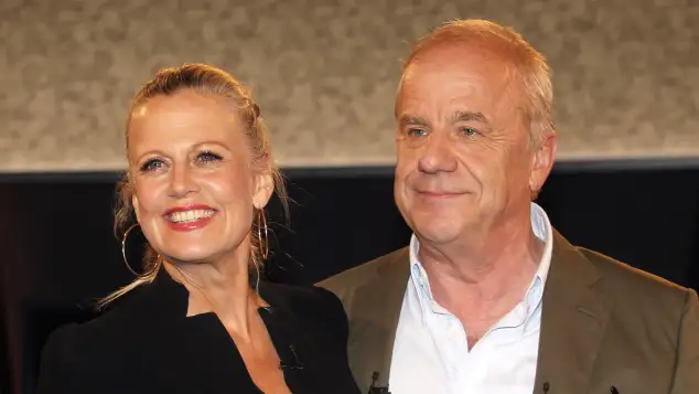 Barbara Schöneberger und Hubertus Meyer-Burckhardt