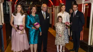 Prinzessin Sofia, Königin Silvia, König Carl Gustaf, Prinzessin Estelle, Prinzessin Victoria, Prinz Daniel
