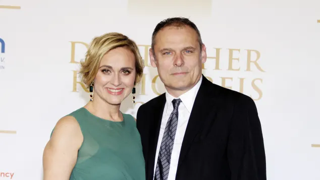 Caren Miosga und Tobias Grob