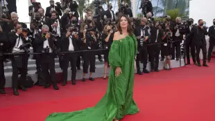 Iris Berben at the Cannes Film Festival on July 7, 2021