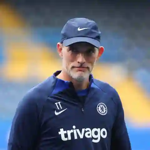 Thomas Tuchel 2022 beim Training für den FC Chelsea