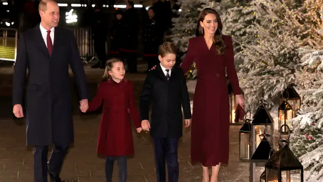 Prinz William, Herzogin Kate, Prinz George und Prinzessin Charlotte 