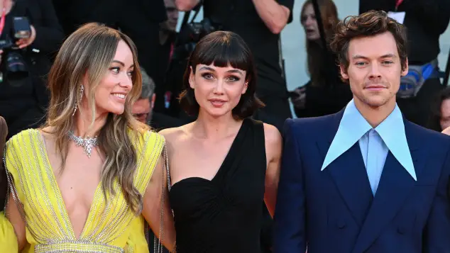 Olivia Wilde, Sydney Chandler und Harry Styles