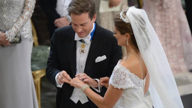 Prinzessin Madeleines großer Schreck am Tag ihrer Hochzeit