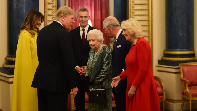 Melania Trump, Donald Trump, Königin Elisabeth, Prinz Charles, Herzogin Camilla