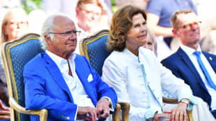 Königin Silvia und König Carl Gustav von Schweden