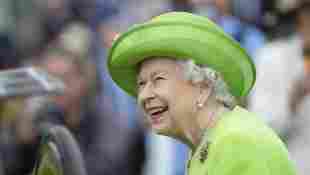 Königin Elisabeth beim Finale des Royal Windsor Cup am 11. Juli 2021