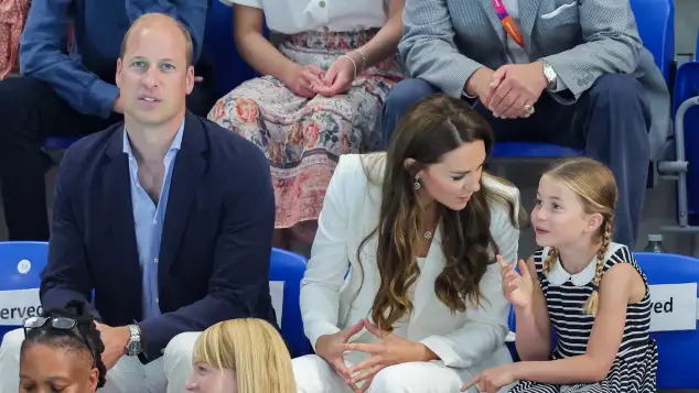 Prinz William, Herzogin Kate und Prinzessin Charlotte