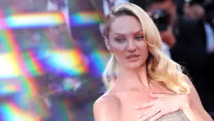 Candice Swanepoel at the Elvis screening on May 25, 2022