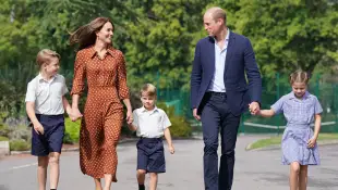 Prince Louis very excited: family accompanies him on the first day of school