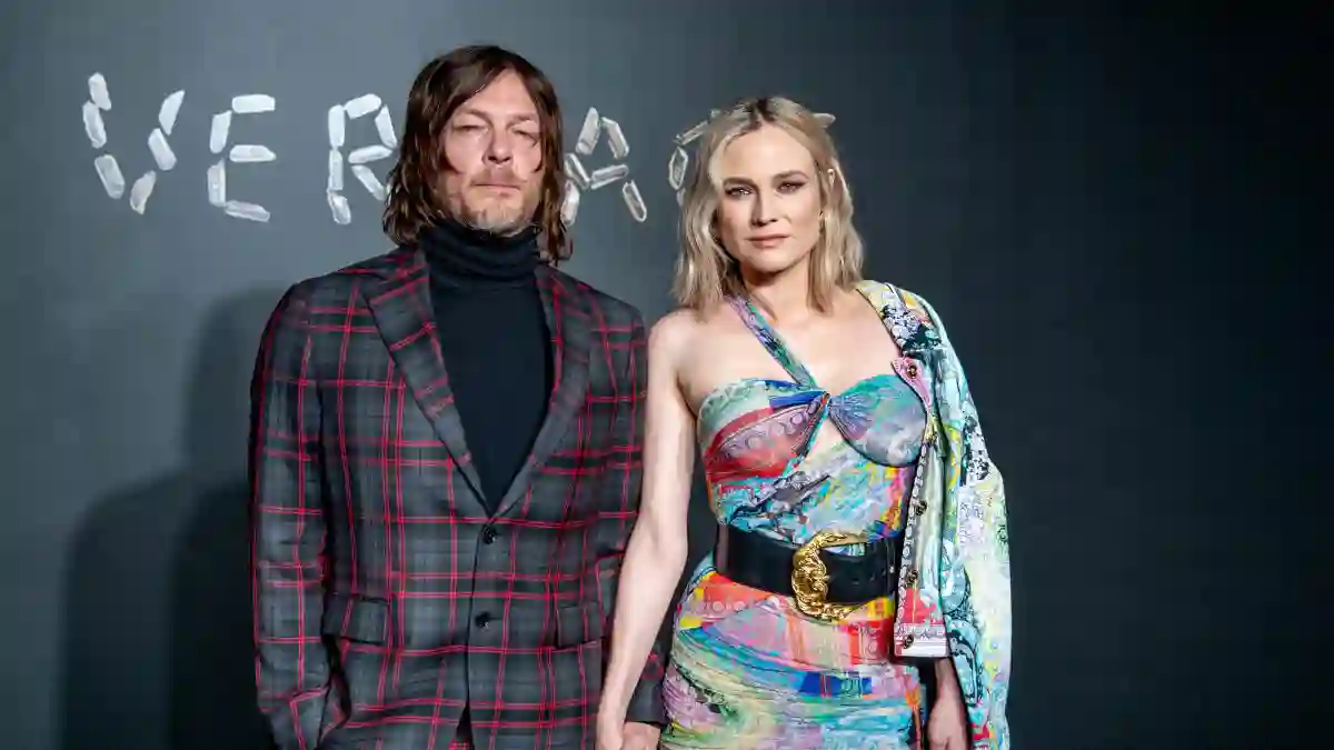 Norman Reedus und Diane Kruger bei der Versace Fall 2019 Fashion Show