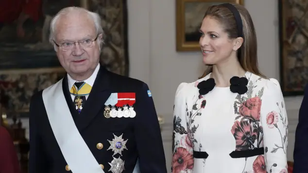 König Carl Gustaf, Prinzessin Madeleine
