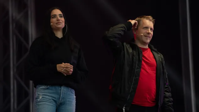 Amira und Oliver Pocher