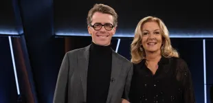 Johannes Wimmer und Bettina Tietjen in der „NDR Talk Show“ am 16. Dezember 2022