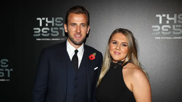 Harry Kane und Katie Goodland