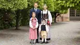 Kronprinzessin Victoria und ihre Familie am Nationalfeiertag