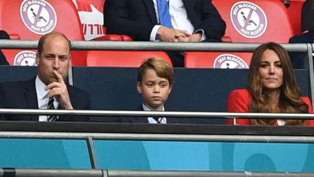 Prinz William, Prinz George und Herzogin Kate