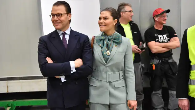 Prinz Daniel und Prinzessin Victoria