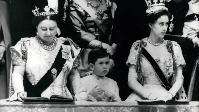 Prinz Charles und Prinzessin Margaret
