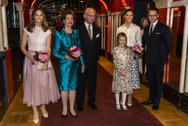 Prinzessin Sofia, Königin Silvia, König Carl Gustaf, Prinzessin Estelle, Prinzessin Victoria, Prinz Daniel