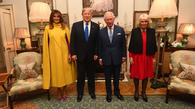 Melania Trump, Donald Trump, Prinz Charles, Herzogin Camilla