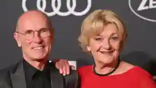 Saskia Vester und ihr Mann Robert Flörke bei einem Event 2021
