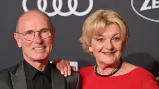 Saskia Vester und ihr Mann Robert Flörke bei einem Event 2021