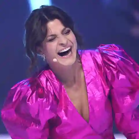Marlene Lufen wird beim Lachen fotografiert 2019