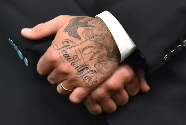 david beckham tattoo