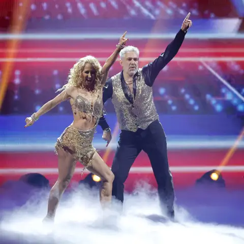 Kathrin Menzinger und Roland Trettl bei "Let's Dance"